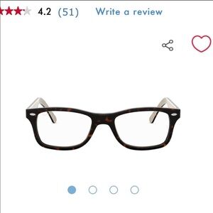 Ray-Ban Tortoise Eye Glasses Frames